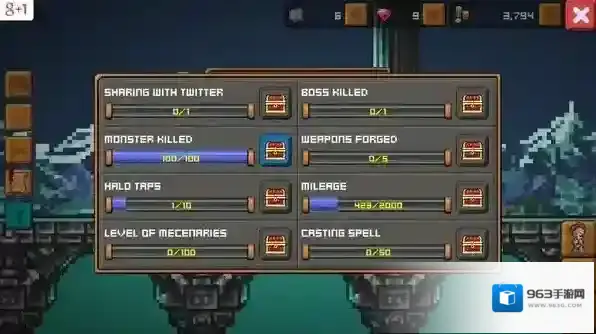 点击骑士与黑暗城堡探索