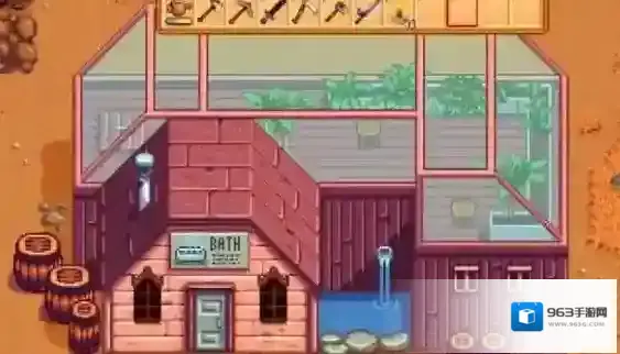 星露谷物语温泉上面的地方怎么进