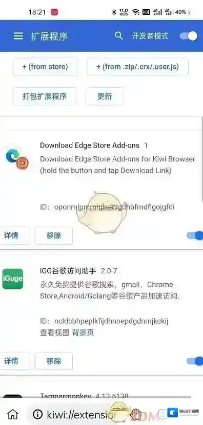 kiwi浏览器准备好