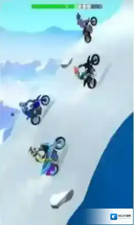 摩托斜坡攀登摩托