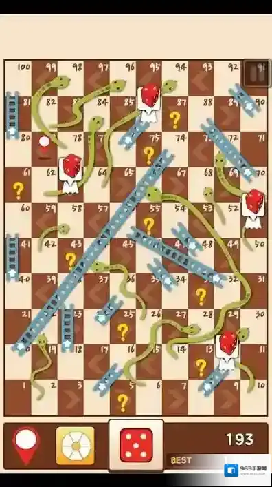 小蛇与梯子小蛇