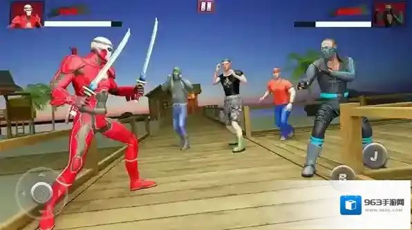 忍者超级英雄格斗StreetFight敌人