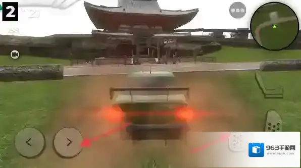 拉力赛车手漂移