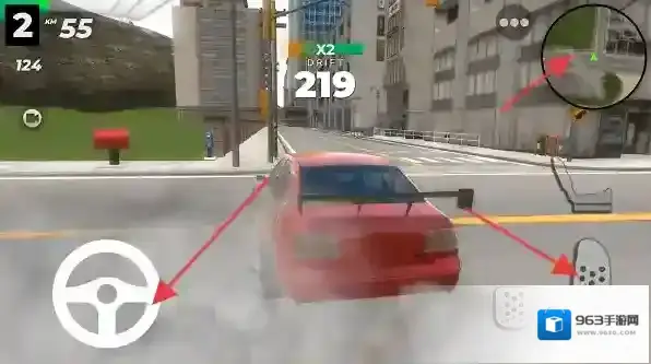 拉力赛车手漂移