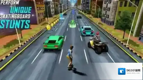 高速公路特技比赛