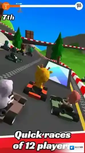 动物卡丁车游戏