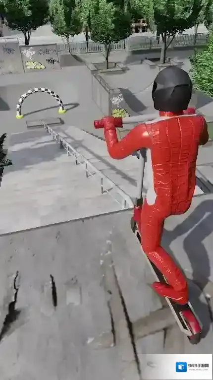 弹弓滑板车游戏赛道