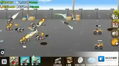 空闲的猫炮炮台