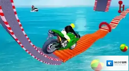 摩托特技驾驶大赛中文版游戏