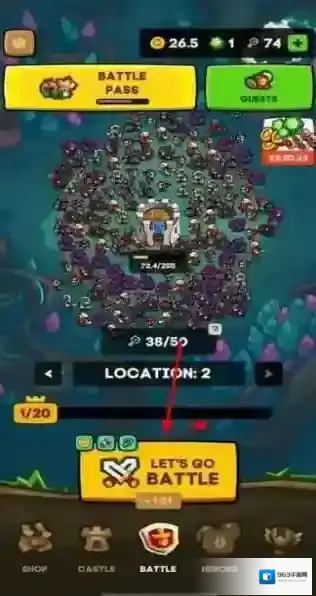 守卫塔防御敌人