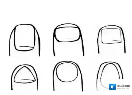 《QQ》画图红包指甲简笔画