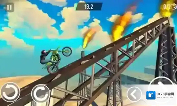 极限特技摩托车特技摩托车