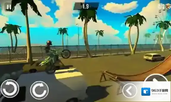 极限特技摩托车玩家