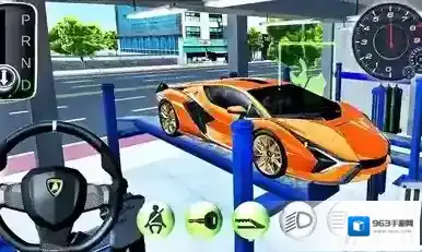 3D驾驶课2主界面