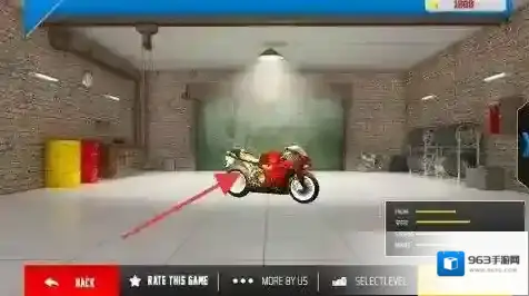 摩托车停车模拟停车