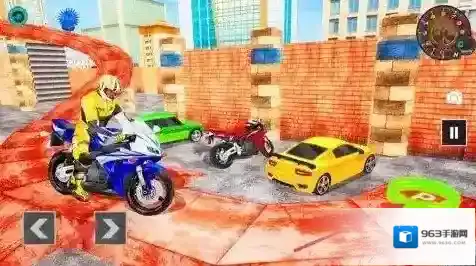 摩托车停车模拟模拟