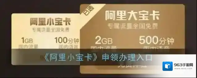 《阿里小宝卡》申领办理入口