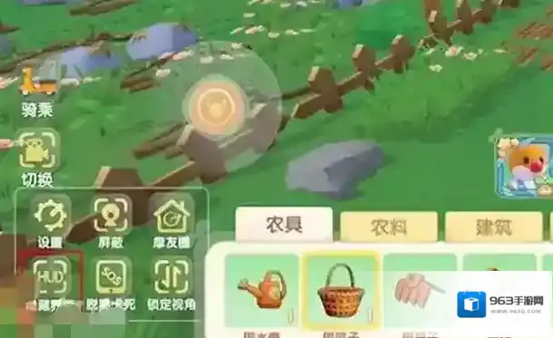 摩尔庄园拍照片