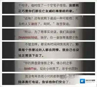 流言侦探N的调查报告第十一章攻略 调查报告第十一章线索