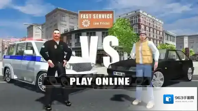 警察与歹徒城市