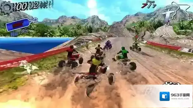 山地越野车竞赛地形