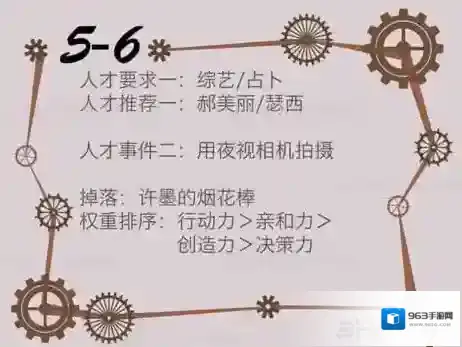 恋与制作人精英关卡5