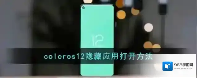 coloros12隐藏应用打开方法