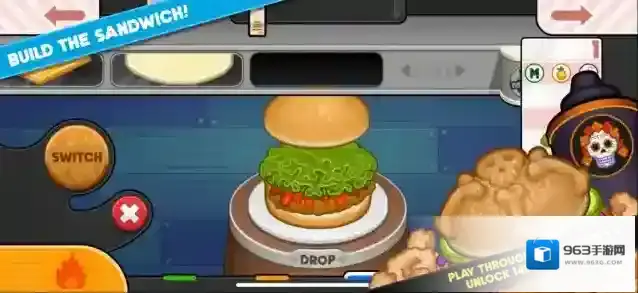 老爹炸鸡汉堡店游戏