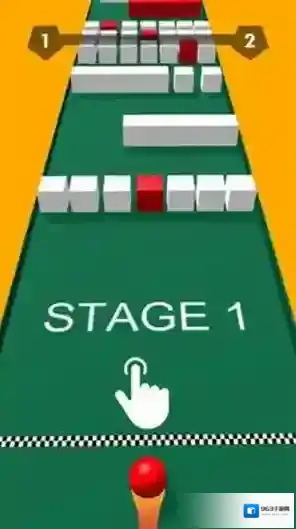 颜色冲撞球球3D颜色