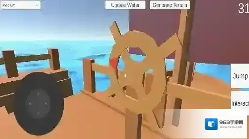 海盗堡垒和海浪探索