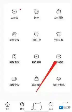 猫耳FM我的钱包