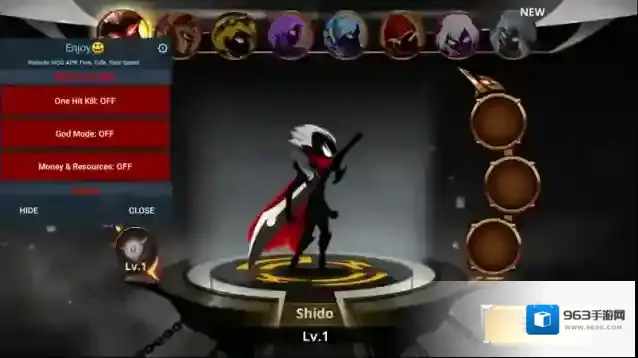 火柴人传说暗影战争内置菜单火柴人传说