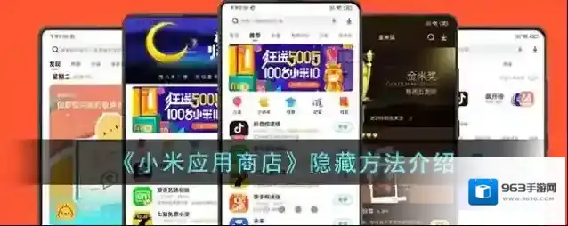 小米应用商店打开设置