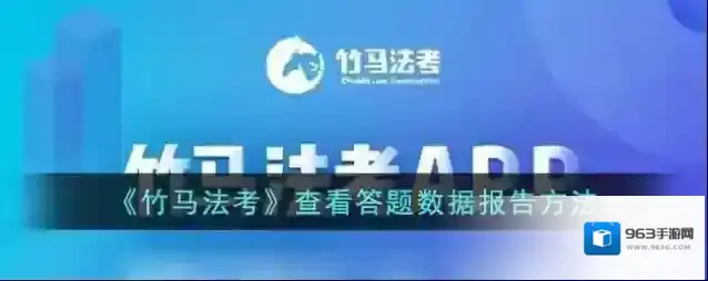 竹马法考数据报告