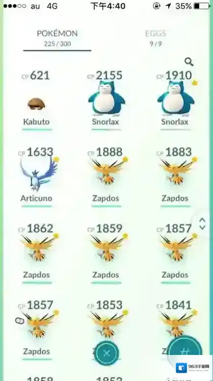 口袋妖怪GO口袋妖怪