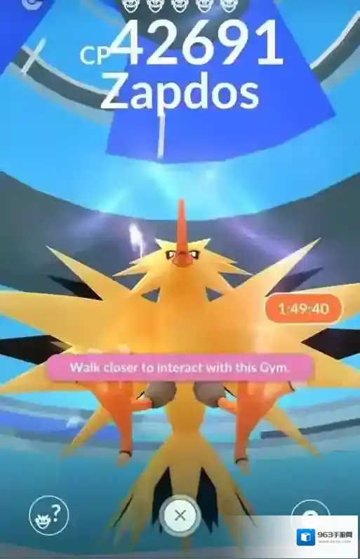 口袋妖怪GO闪电鸟