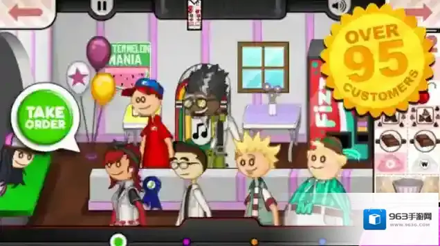 老爹的纸杯蛋糕店家具