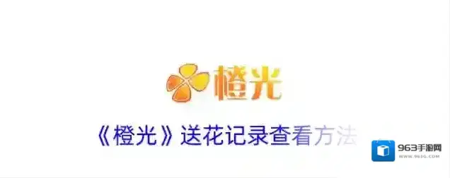 《橙光》送花记录查看方法