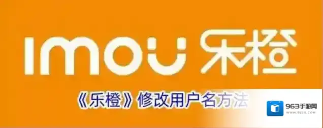 《乐橙》修改用户名方法